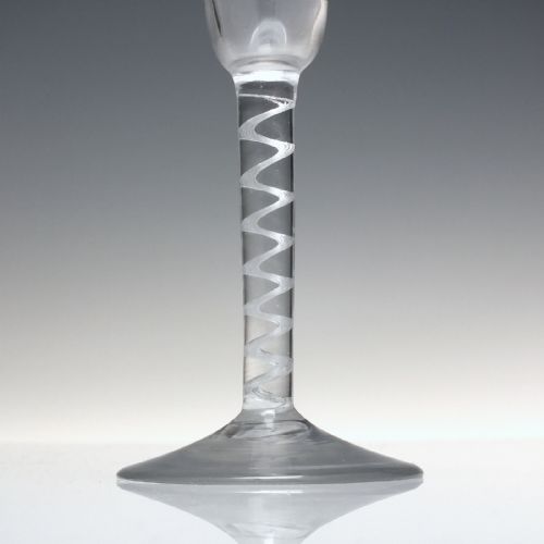 PAN TOP 18TH CENTURY SINGLE SERIES AIR TWIST WINE GLASS C1750 - ADDITIONAL PHOTO 2