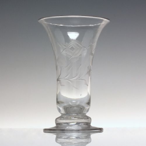 18TH CENTURY JACOBITE SYMPATHY JELLY GLASS C1780 - ADDITIONAL PHOTO 1