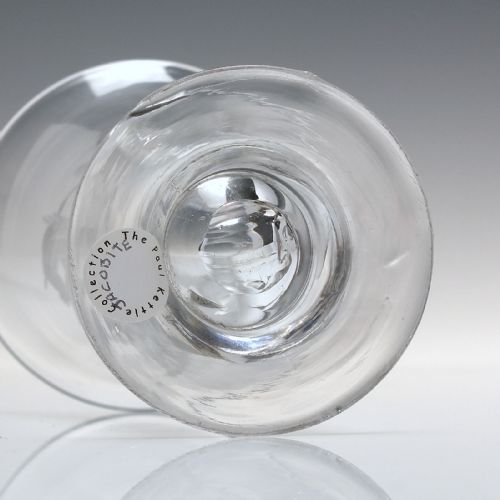 18TH CENTURY JACOBITE SYMPATHY JELLY GLASS C1780 - ADDITIONAL PHOTO 4