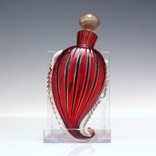 SALVIATI MURANO GLASS PERFUME FLASK C187090 - ADDITIONAL PHOTO 1