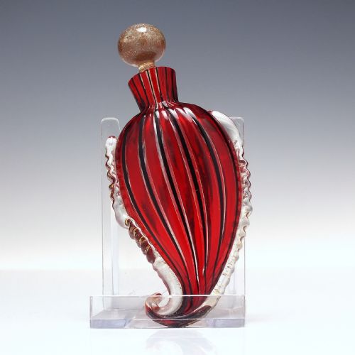 SALVIATI MURANO GLASS PERFUME FLASK C187090 - ADDITIONAL PHOTO 2