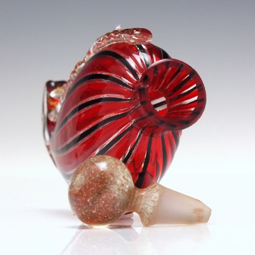 SALVIATI MURANO GLASS PERFUME FLASK C187090 - ADDITIONAL PHOTO 3