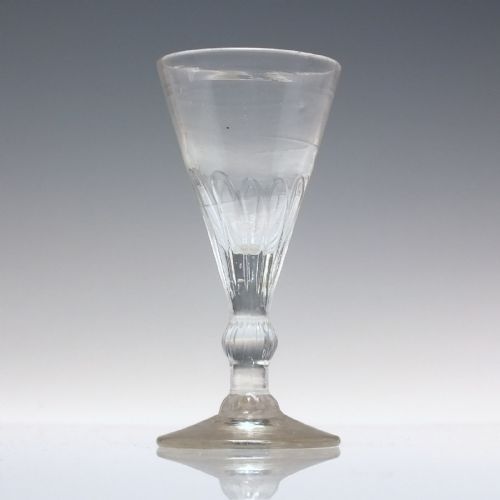FOUR VICTORIAN ENGRAVED GLASS RUMMERS C1870 - ADDITIONAL PHOTO 3