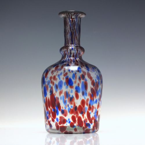 EXCEPTIONALLY RARE PAIR OF NAILSEA GLASS CARAFES C1860 - ADDITIONAL PHOTO 1