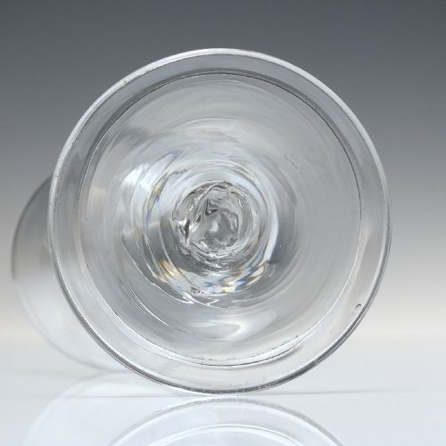 GEORGIAN BALUSTROID ALE GLASS C1780 - ADDITIONAL PHOTO 4