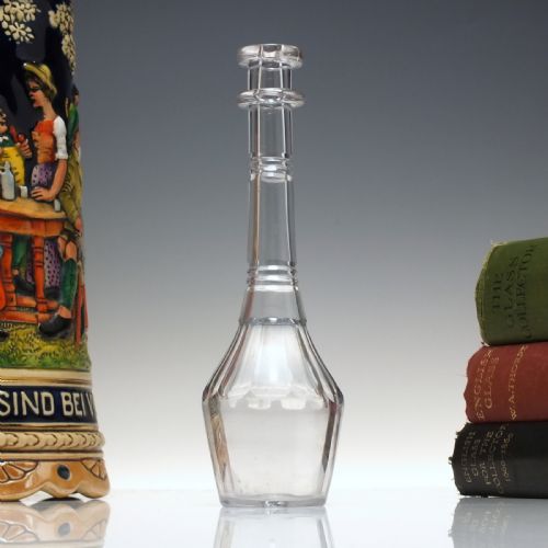 georgian glass toddy lifter c1820 - CATEGORY: ANTIQUE GLASS - DATED 1800