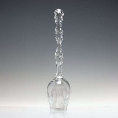 VERY RARE 19TH CENTURY GLASS TODDY LIFTER C1820 - ADDITIONAL PHOTO 1