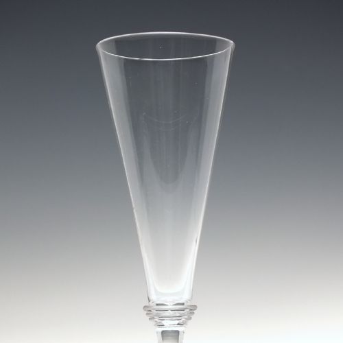 PAIR ELEGANT GEORGIAN CHAMPAGNE OR ALE FLUTE GLASSES C1830 - ADDITIONAL PHOTO 2