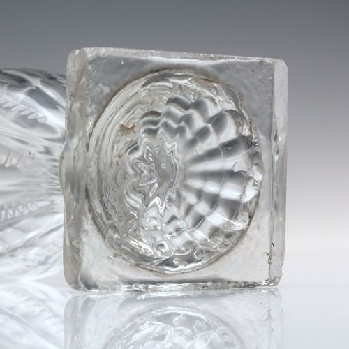 RARE GEORGE III GLASS DRY MUSTARD CRUET C1800 - ADDITIONAL PHOTO 3