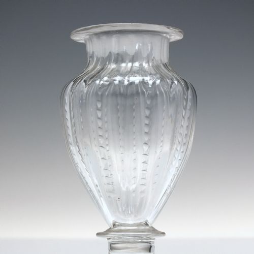 RARE GEORGE III GLASS DRY MUSTARD CRUET C1800 - ADDITIONAL PHOTO 4