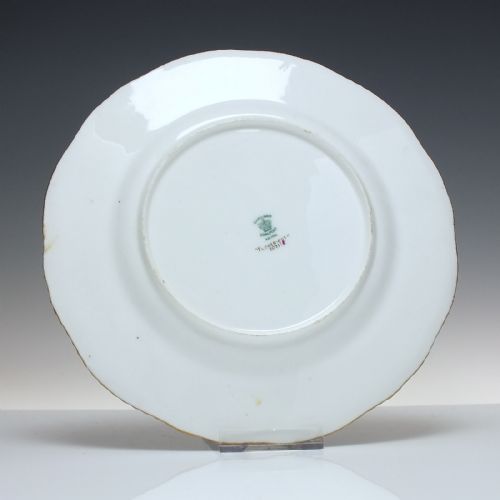 SIX VICTORIAN COALPORT DINNER PLATES C1900 IN FLOWER POT PATTERN - ADDITIONAL PHOTO 7