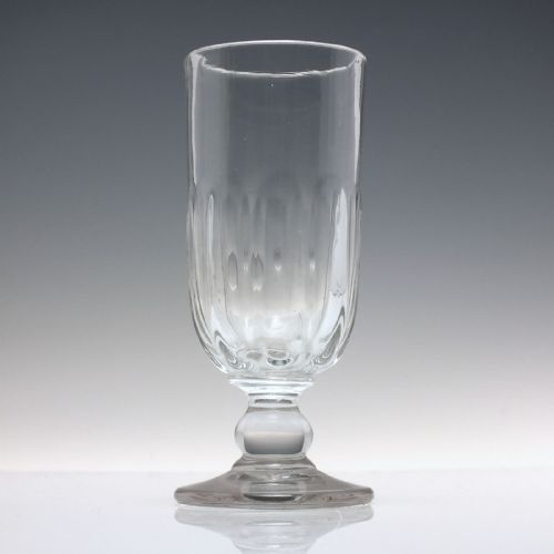 PAIR ANTIQUE VICTORIAN ALE GLASSES C1850 - ADDITIONAL PHOTO 1
