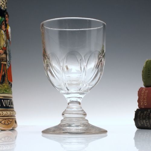 antique victorian glass rummer c1850 - CATEGORY: ANTIQUE GLASS - DATED 1850