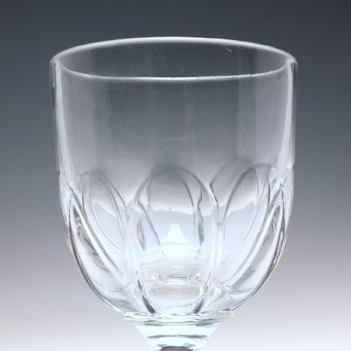 ANTIQUE VICTORIAN GLASS RUMMER C1850 - ADDITIONAL PHOTO 2