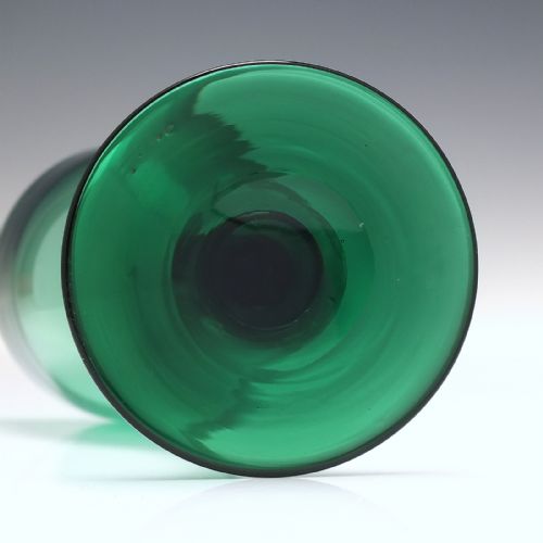 TWELVE 19TH CENTURY GREEN WINE GLASSES C1850 - ADDITIONAL PHOTO 7