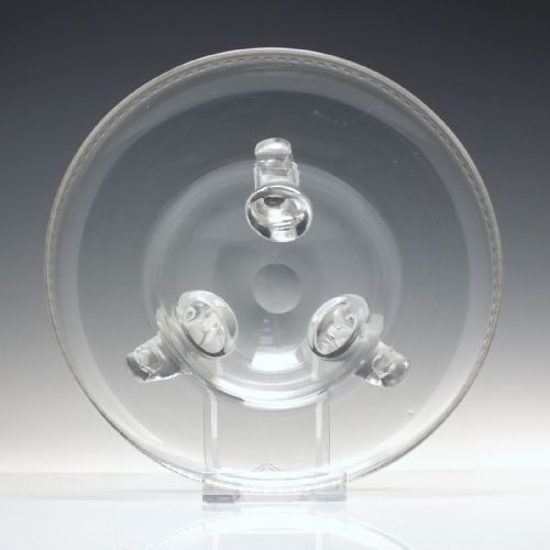 PAIR VICTORIAN BON BON GLASS DISHES C1900 - ADDITIONAL PHOTO 1