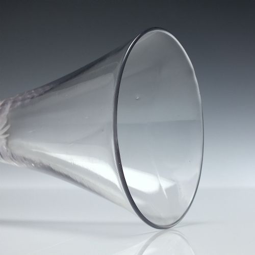 GEORGIAN MULTI SPIRAL AIR TWIST WINE GLASS C1750 - ADDITIONAL PHOTO 5