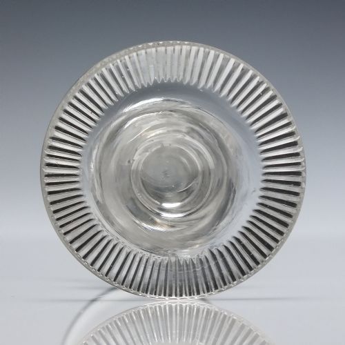 GEORGIAN THISTLE DRAM GLASS C1820 - ADDITIONAL PHOTO 4