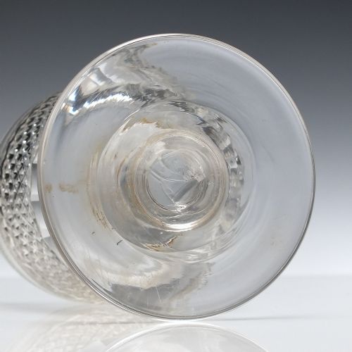 PAIR ANGLO IRISH GLASS RUMMERS C1830 - ADDITIONAL PHOTO 4