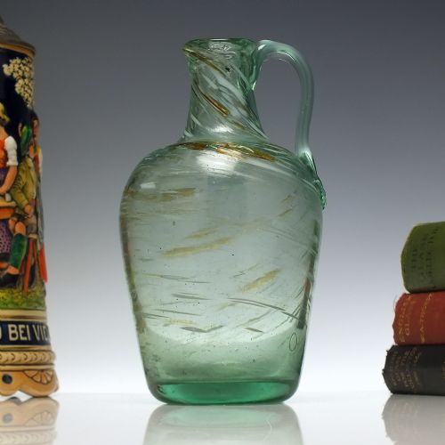 late 18th century wrockardine glass flagon c17801800 - CATEGORY: ANTIQUE GLASS - DATED 1800