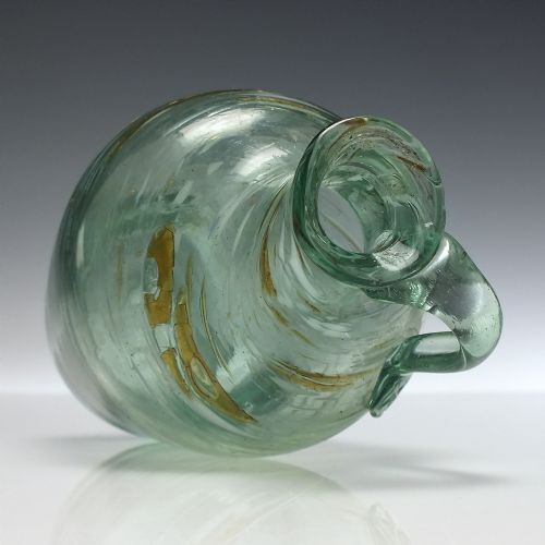 LATE 18TH CENTURY WROCKARDINE GLASS FLAGON C17801800 - ADDITIONAL PHOTO 2