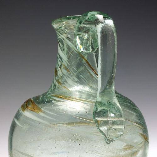 LATE 18TH CENTURY WROCKARDINE GLASS FLAGON C17801800 - ADDITIONAL PHOTO 5