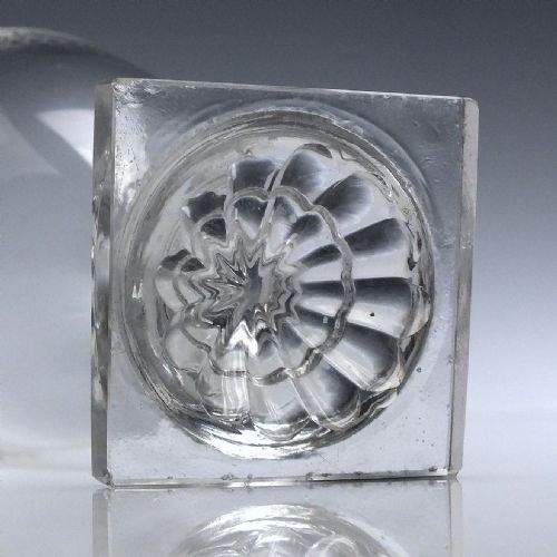 PAIR OF GEORGIAN LEMON SQUEEZER ENGRAVED GLASS RUMMERS C1800 - ADDITIONAL PHOTO 4