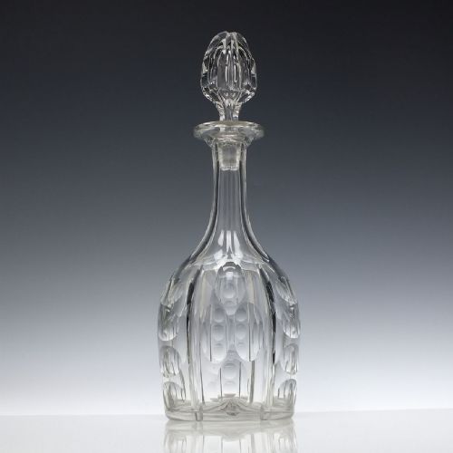 19th century victorian glass decanter c1870 - CATEGORY: ANTIQUE GLASS - DATED VICTORIAN