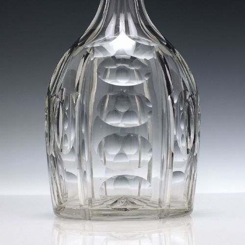 19TH CENTURY VICTORIAN GLASS DECANTER C1870 - ADDITIONAL PHOTO 2