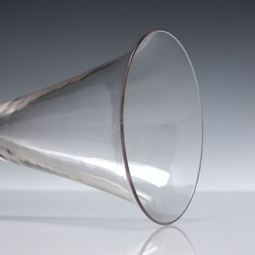 FOUR 19TH CENTURY PLAIN STEM WINE GLASSES C1880 - ADDITIONAL PHOTO 3