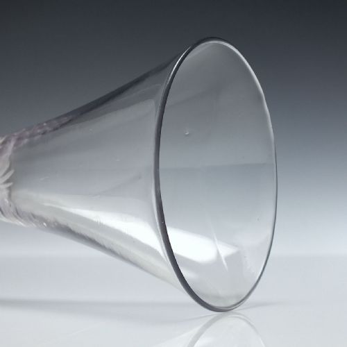 GEORGIAN MULTI SPIRAL AIR TWIST WINE GLASS C1750 - ADDITIONAL PHOTO 4