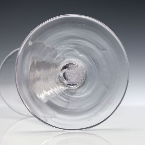 GEORGIAN MULTI SPIRAL AIR TWIST WINE GLASS C1750 - ADDITIONAL PHOTO 5