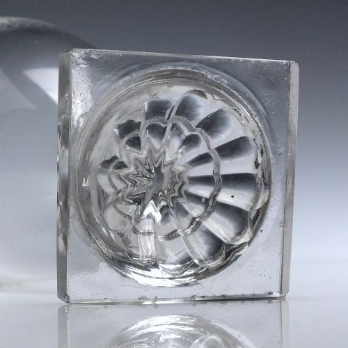 PAIR OF GEORGIAN LEMON SQUEEZER ENGRAVED GLASS RUMMERS C1800 - ADDITIONAL PHOTO 4