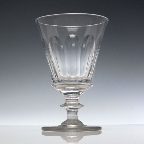 PAIR GEORGIAN BUCKET BOWL GLASS RUMMERS C1820 - ADDITIONAL PHOTO 1