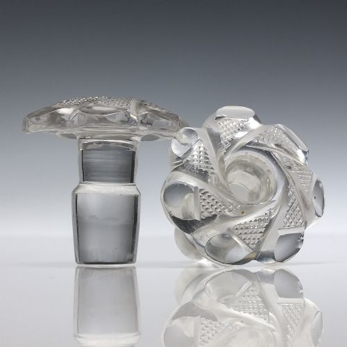 PAIR GEORGIAN SCOTTISH GLASS SPIRIT DECANTERS C182530 - ADDITIONAL PHOTO 5