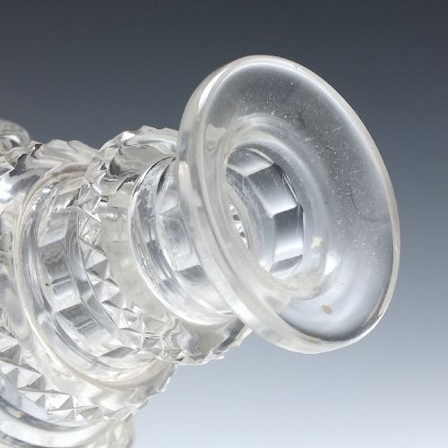 PAIR GEORGIAN SCOTTISH GLASS SPIRIT DECANTERS C182530 - ADDITIONAL PHOTO 6