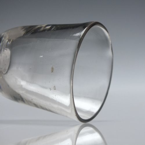 RARE 18TH CENTURY AIR TWIST DRAM GLASS C1750 - ADDITIONAL PHOTO 5