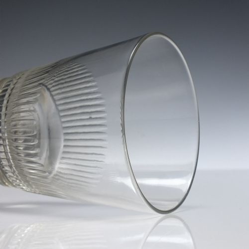 VICTORIAN BUCKET BOWL GEORGIAN GLASS RUMMER C1840 - ADDITIONAL PHOTO 4