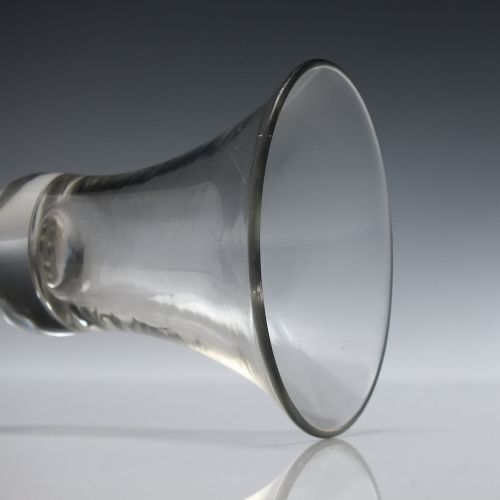 GEORGIAN PLAIN STEM WINE GLASS C1740 - ADDITIONAL PHOTO 3