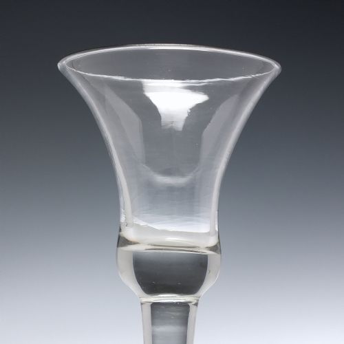 GEORGIAN PLAIN STEM WINE GLASS C1740 - ADDITIONAL PHOTO 4