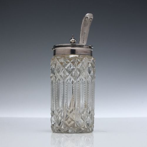 HIGH QUALITY 19TH CENTURY SILVER PLATED SIX BOTTLE CONDIMENT SET C1890 - ADDITIONAL PHOTO 2