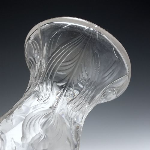 STEVENS WILLIAMS ART NOUVEAU SILVER TOP VASE C1909 - ADDITIONAL PHOTO 4