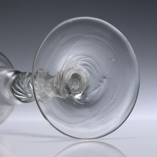 18TH CENTURY DOUBLE KNOP AIR TWIST C1750 - ADDITIONAL PHOTO 4