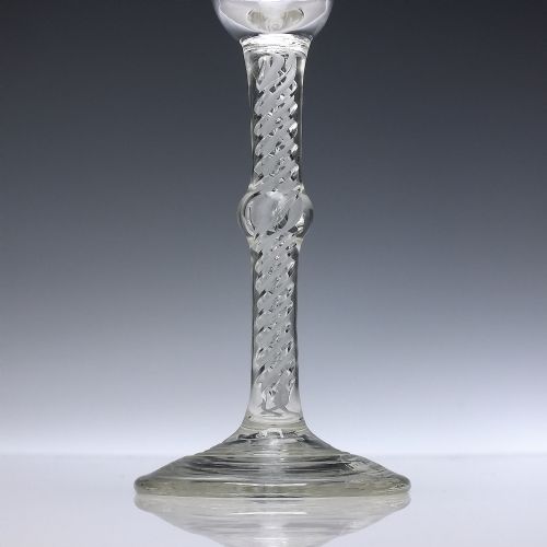 FOUR VICTORIAN MIXED TWIST AND AIR TWIST WINE GLASS COLLECTION - ADDITIONAL PHOTO 3