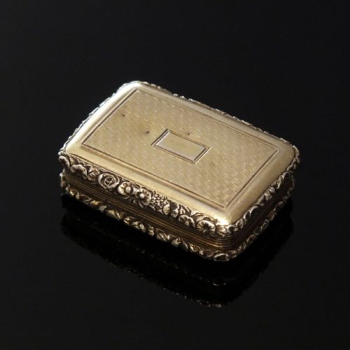 GEORGIAN SILVER VINAIGRETTE BY SAMUEL PEMBERTON HALLMARKED BIRMINGHAM 1818 - ADDITIONAL PHOTO 5
