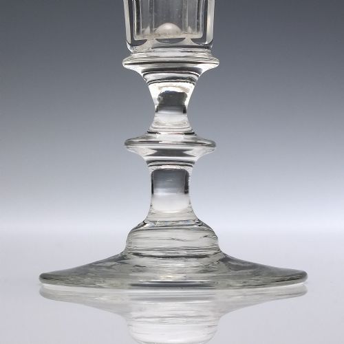 SIX EDWARDIAN CHAMPAGNE GLASS FLUTES C1910 - ADDITIONAL PHOTO 2