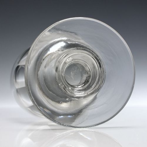 PAIR VICTORIAN GLASS RUMMERS C1880 - ADDITIONAL PHOTO 4