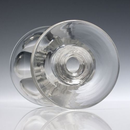 PAIR GEORGIAN BUCKET BOWL GLASS RUMMERS C1820 - ADDITIONAL PHOTO 4