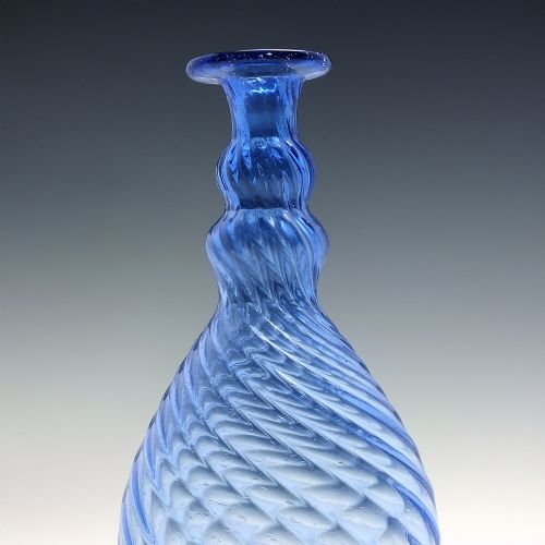 18TH CENTURY BLUE WRYTHEN CONDIMENT BOTTLE C1780 - ADDITIONAL PHOTO 1