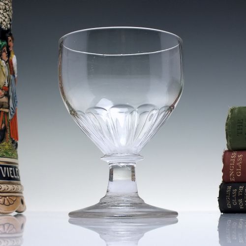 georgian glass rummer c1820 - CATEGORY: ANTIQUE GLASS - DATED 1800